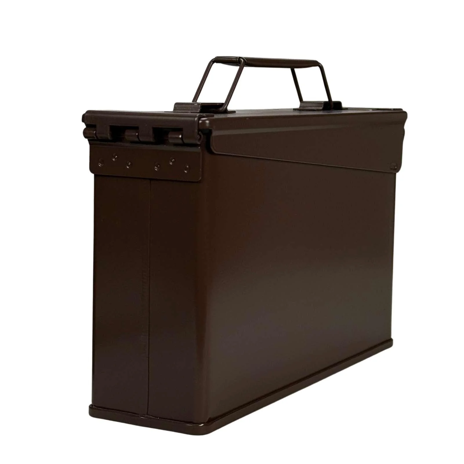 British Army Brown 7.62 H84 MK.I Ammo Boxes and Carry Case - Image 5