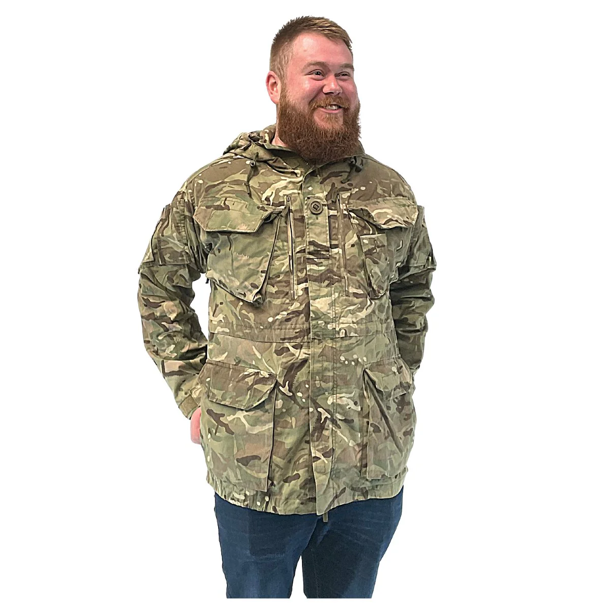 British Army MTP Windproof Smock Field Jacket With Hood - Image 4