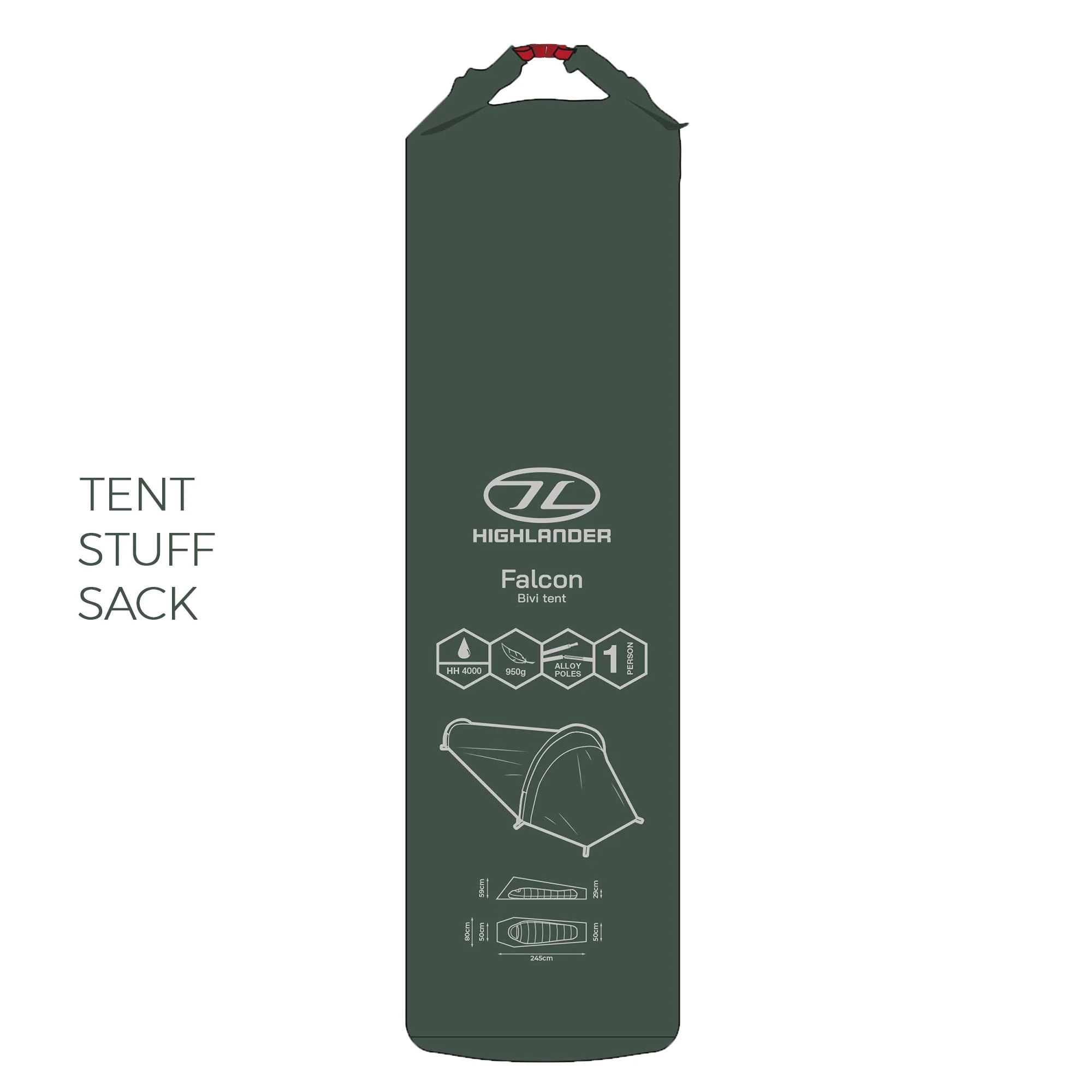 Highlander Falcon Bivvy Tent - Image 7