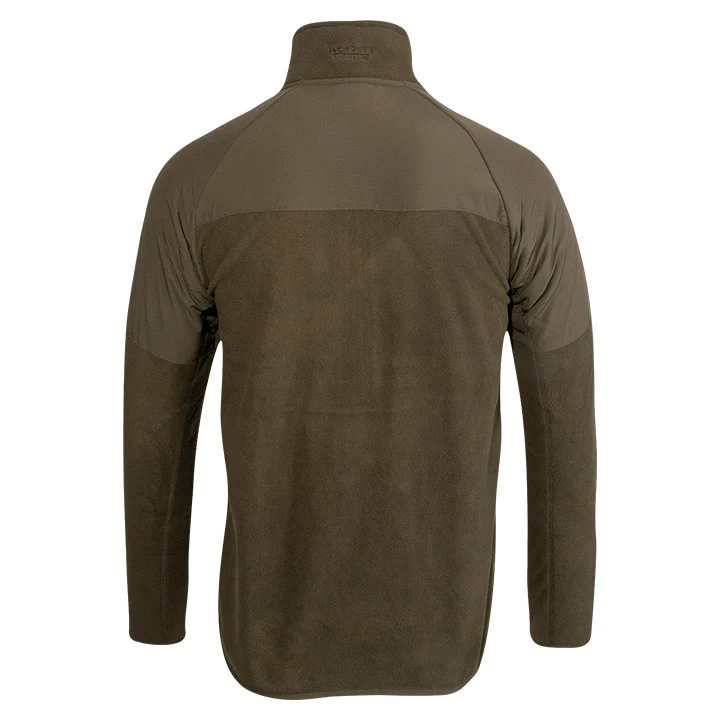Jack Pyke Bleasdale Half Zip Fleece Top Dark Olive - Image 4