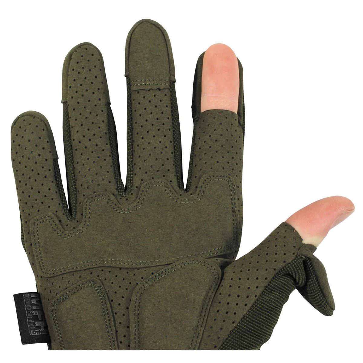 MFH Tactical Action Gloves Olive - Image 4