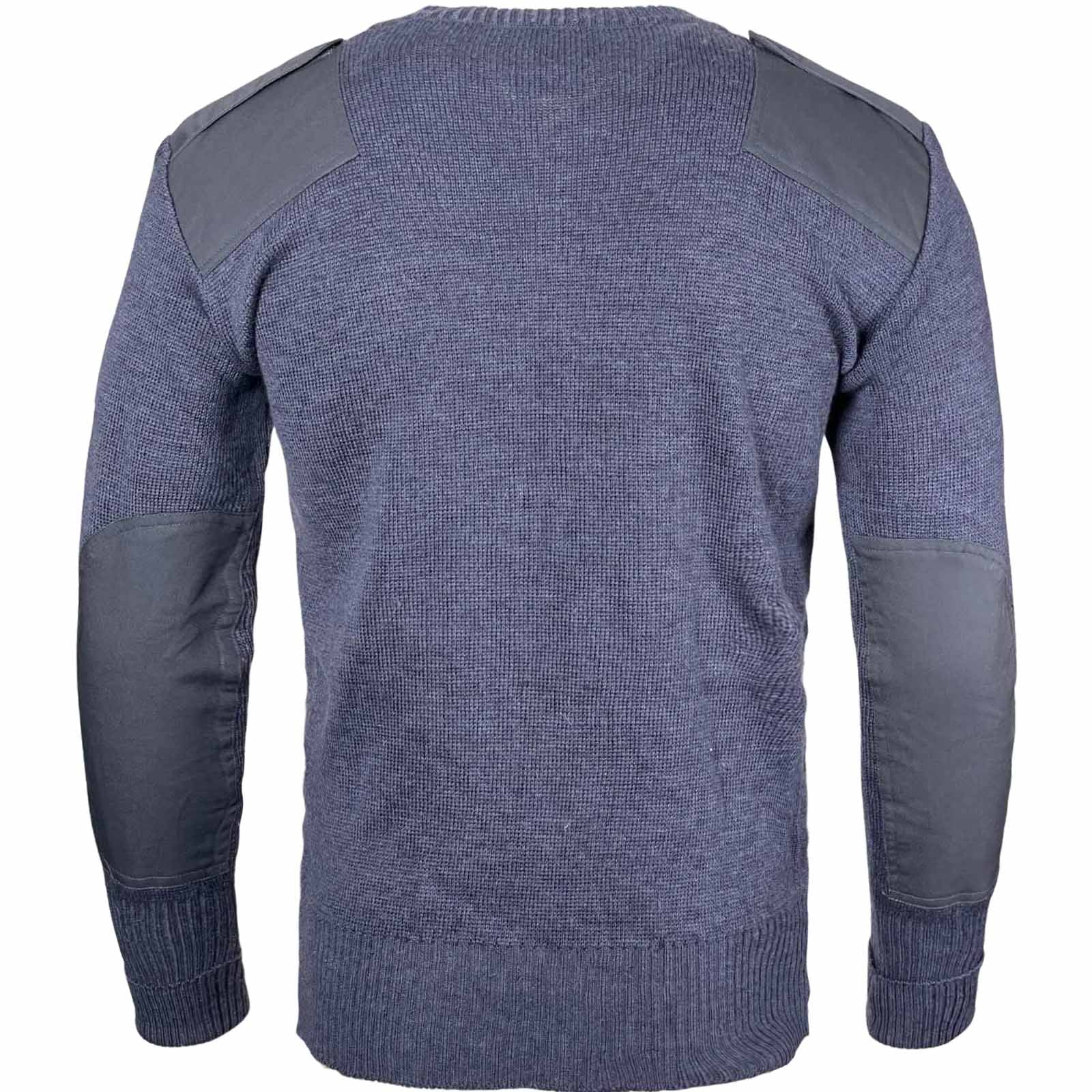 RAF Wool Pullover Blue V Neck - Image 3